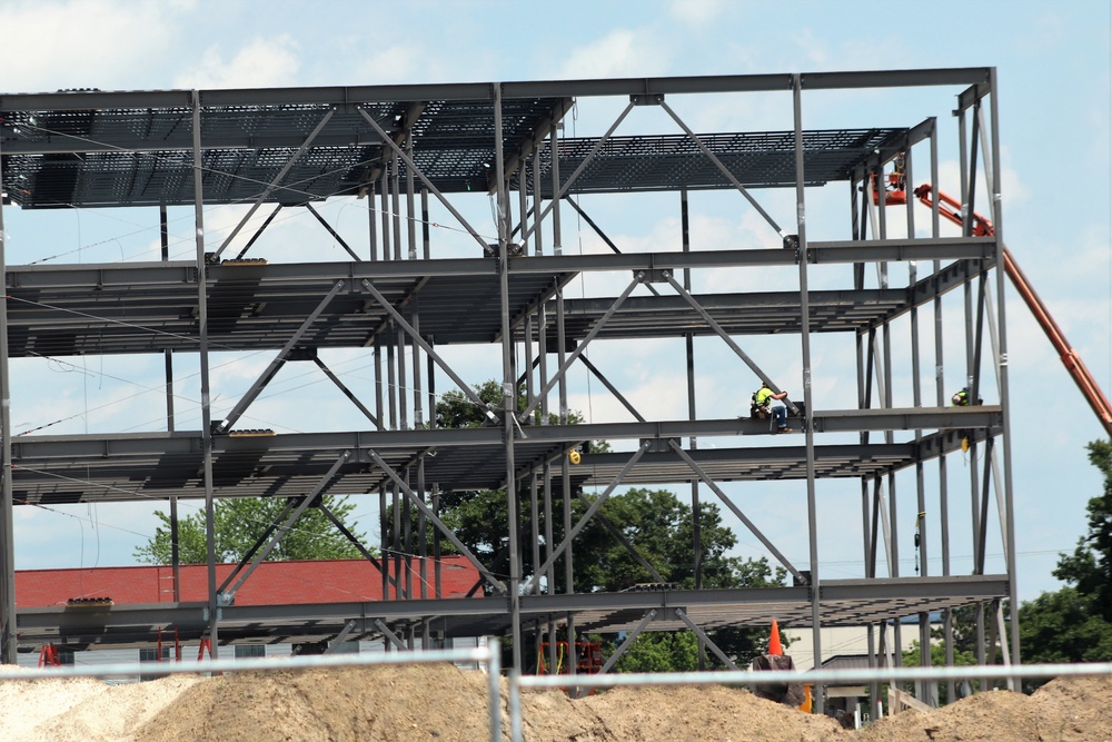 Second barracks construction project continues at Fort McCoy