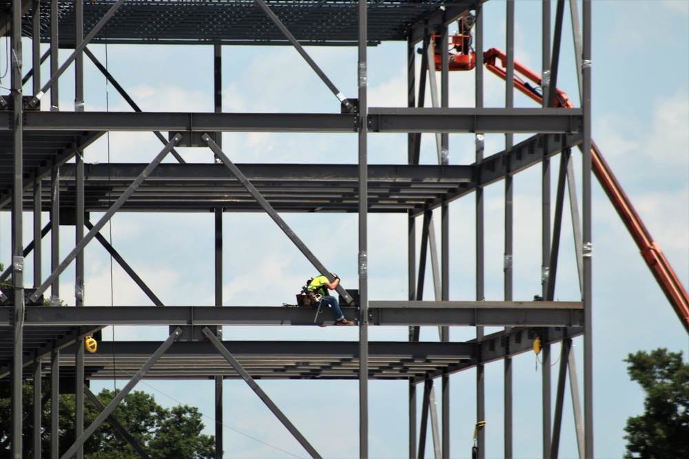 Second barracks construction project continues at Fort McCoy