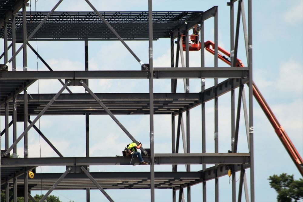 Second barracks construction project continues at Fort McCoy