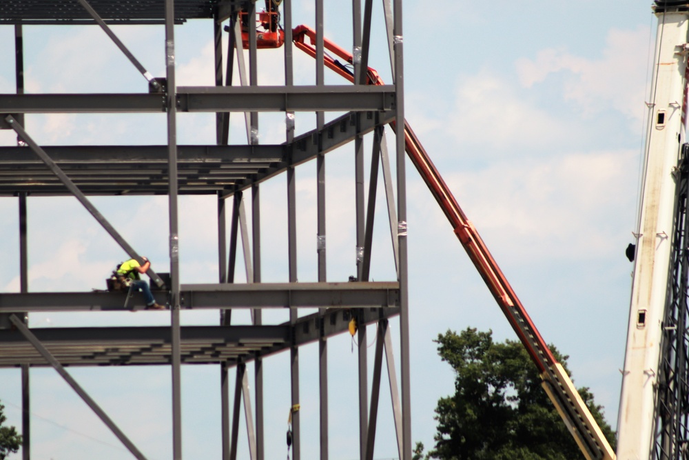 Second barracks construction project continues at Fort McCoy