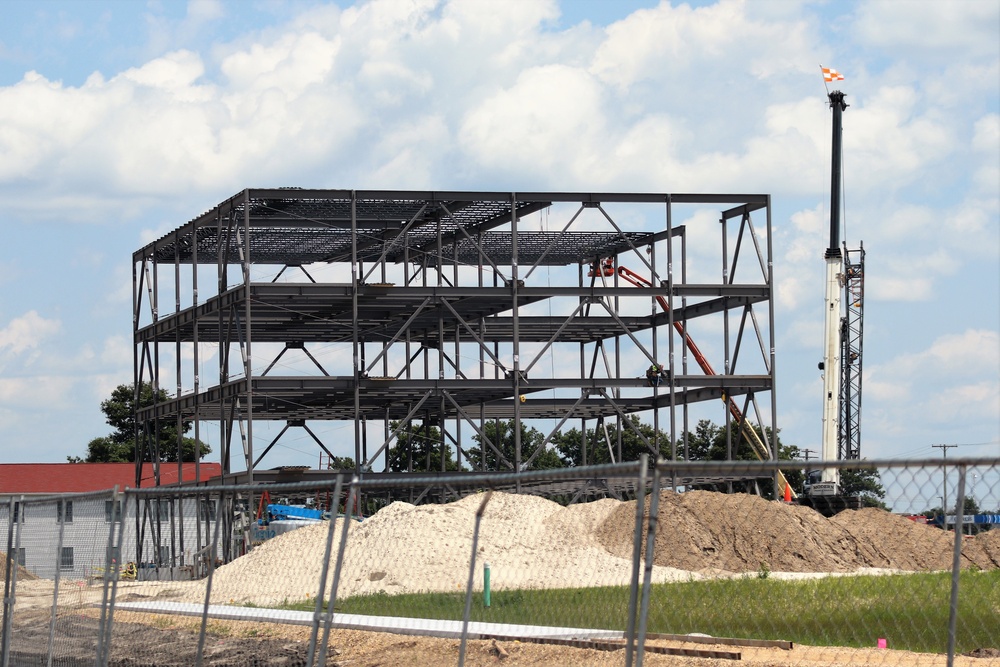 Second barracks construction project continues at Fort McCoy