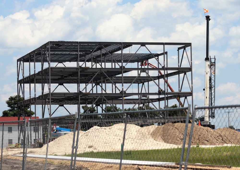 Second barracks construction project continues at Fort McCoy