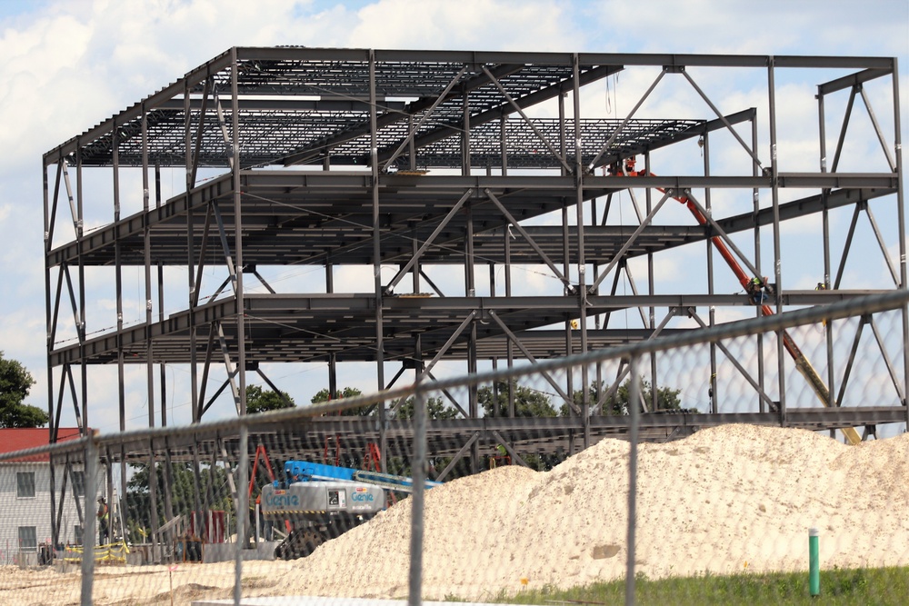 Second barracks construction project continues at Fort McCoy