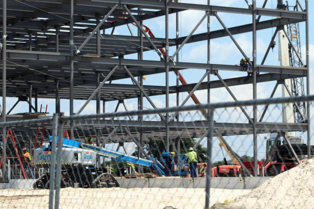 Second barracks construction project continues at Fort McCoy