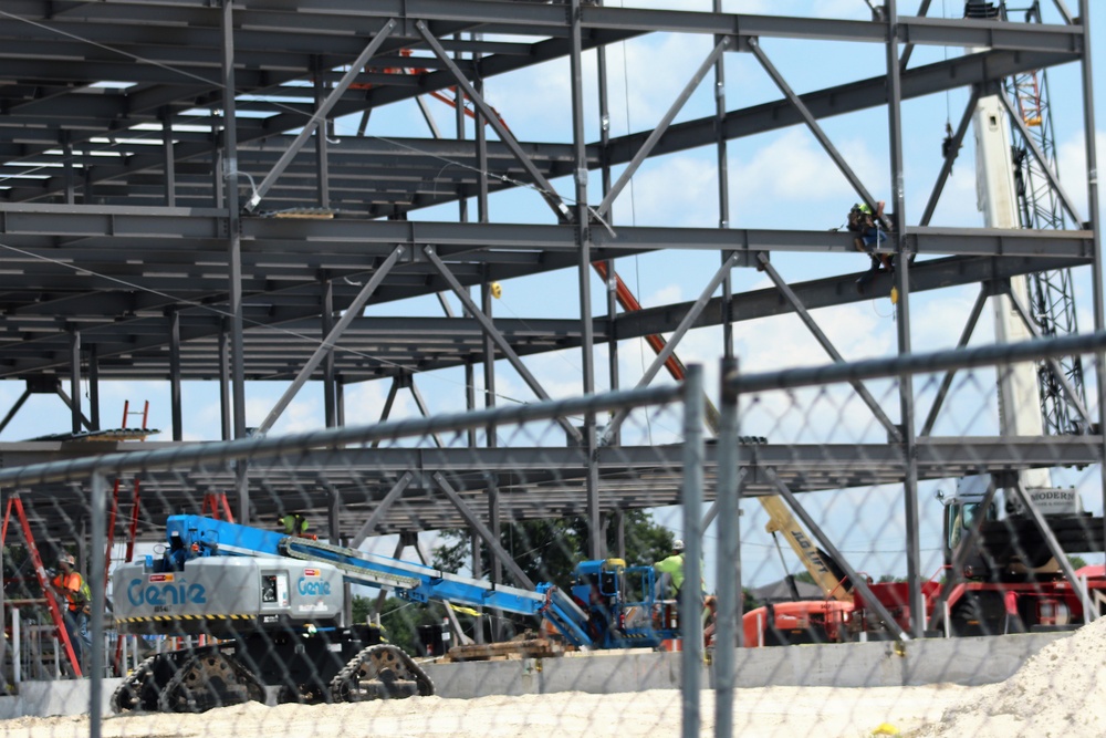 Second barracks construction project continues at Fort McCoy