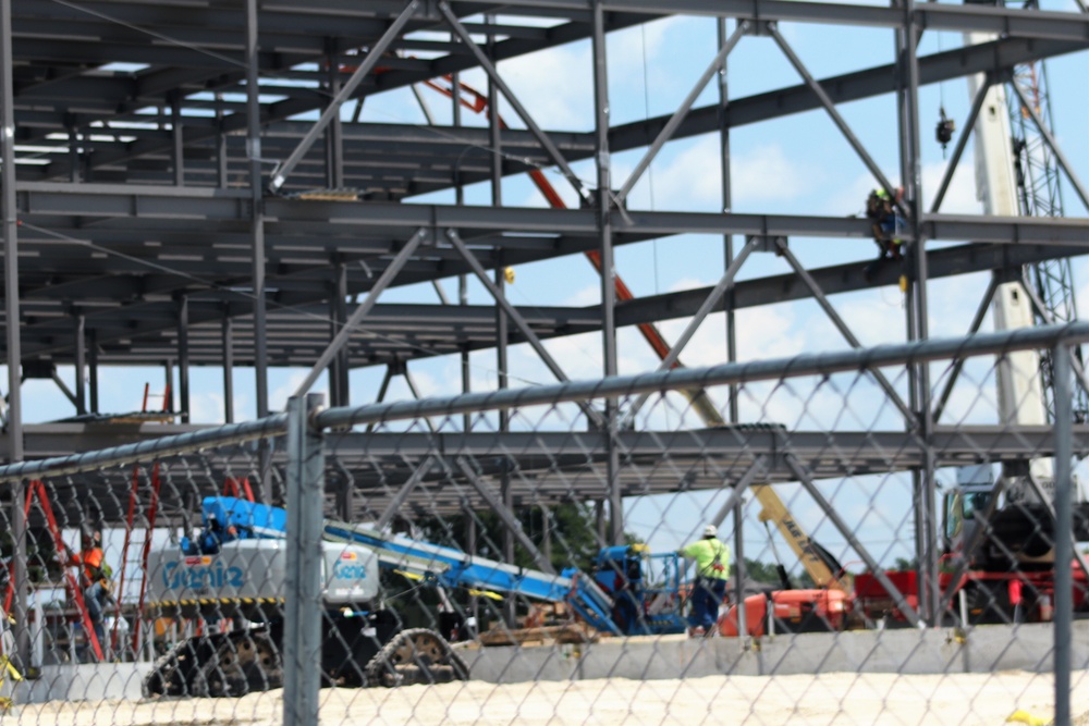 Second barracks construction project continues at Fort McCoy