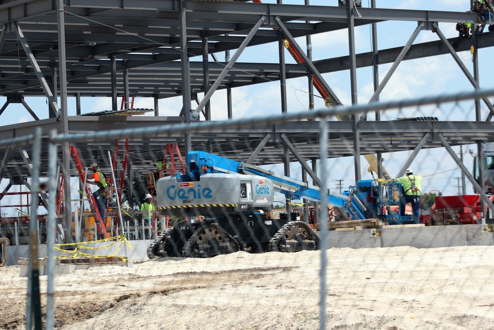 Second barracks construction project continues at Fort McCoy