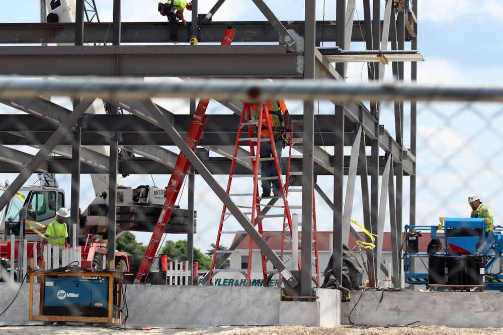 Second barracks construction project continues at Fort McCoy