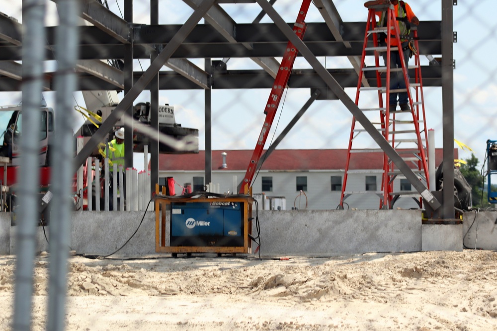 Second barracks construction project continues at Fort McCoy