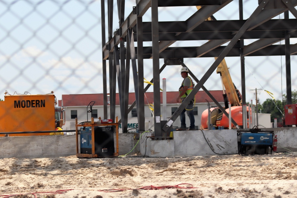 Second barracks construction project continues at Fort McCoy