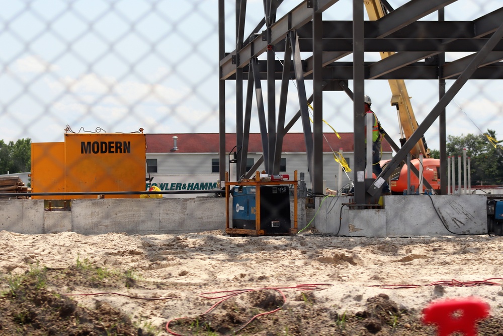 Second barracks construction project continues at Fort McCoy