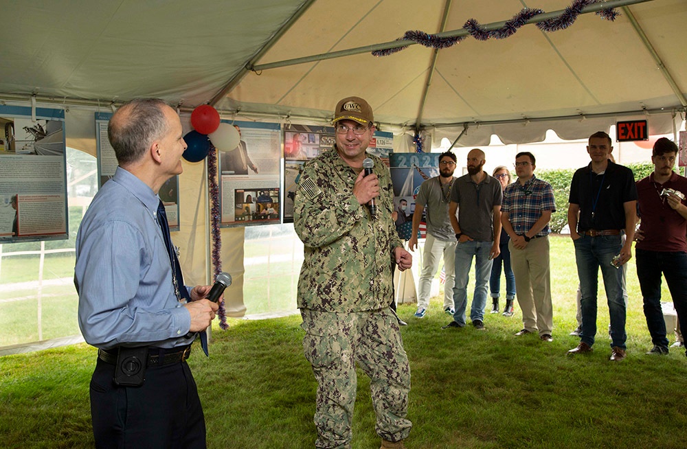 NUWC Division Newport celebrates employees with ice cream social, annual awards ceremony