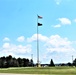 American Flag and Fort McCoy