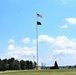 American Flag and Fort McCoy