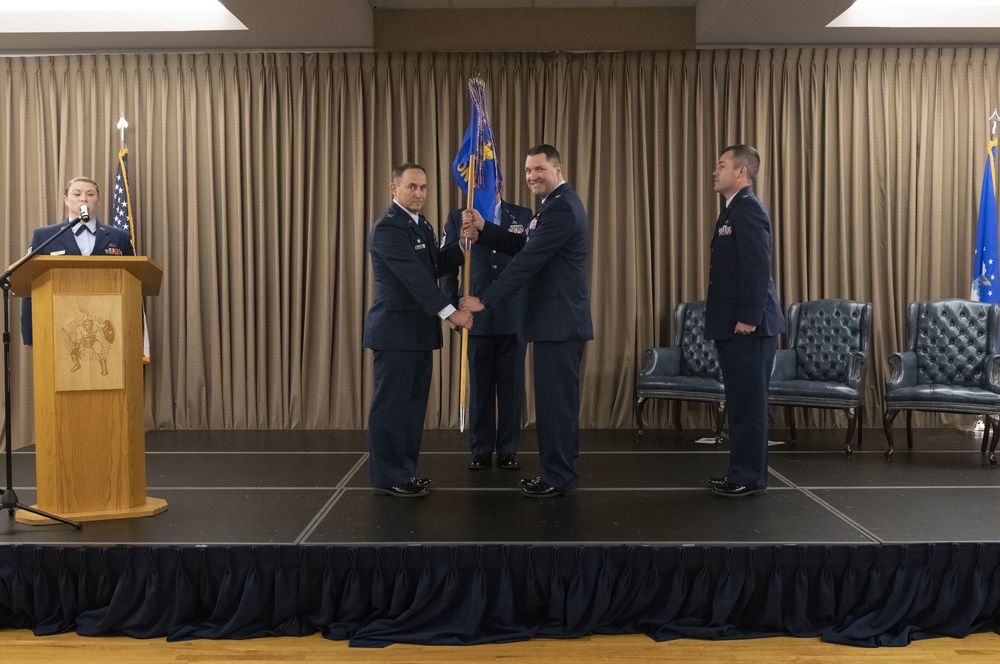 319th Contracting Squadron change of command