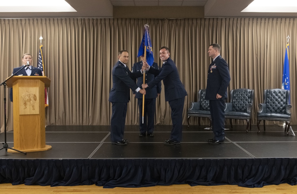 319th Contracting Squadron change of command