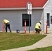 Sidewalk construction at Fort McCoy
