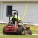 Grounds work at Fort McCoy
