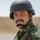 Peshmerga soldier conducts shooting training with an M249