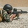 Peshmerga soldier conducts shooting training with an G-36