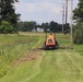 Grounds work at Fort McCoy