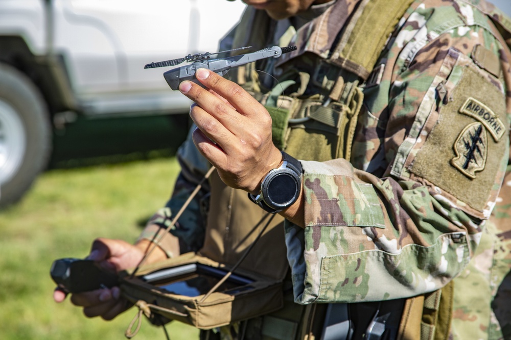 10th Special Forces Group (Airborne) displays new drones and capabilities