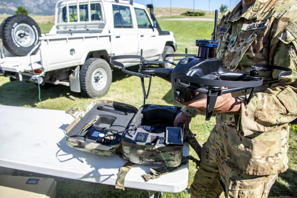 10th Special Forces Group (Airborne) displays new drones and capabilities