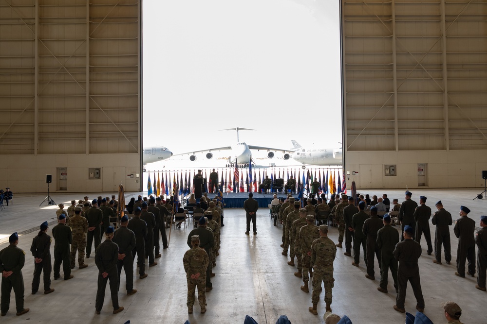 60th Operations Group Change of Command Ceremony