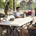 Grand Forks AFB Chapel puts on Burger Burn for Airman