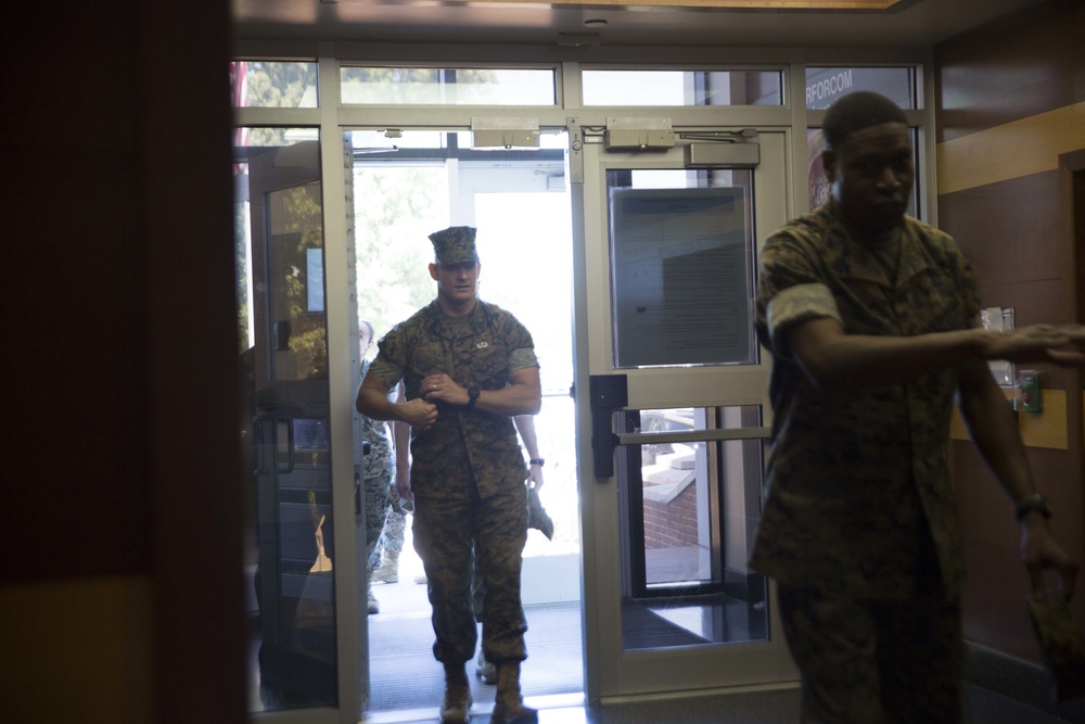 Sgt. Major of the Marine Corps Hampton Roads Tour