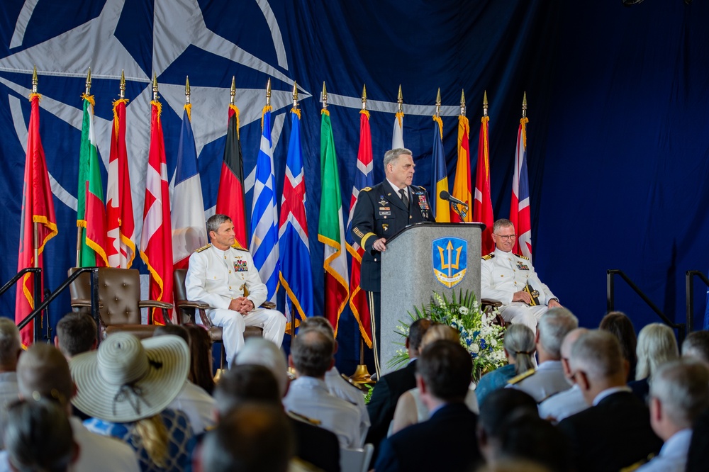 Joint Force Command Norfolk Declares Full Operational Capability During a Ceremony July 15