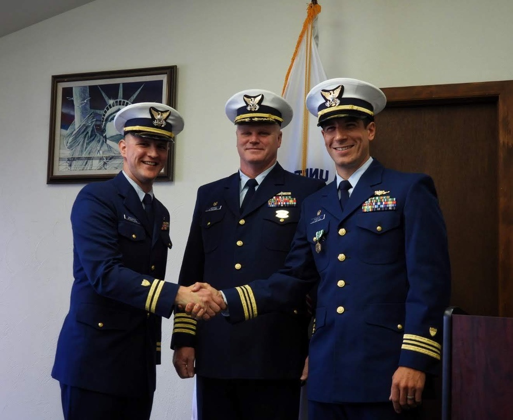 Coast Guard Cutter Liberty change-of-command ceremony