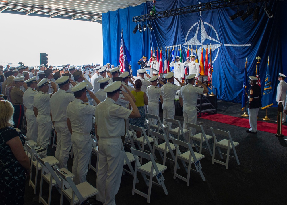 Joint Force Command Norfolk Declares Full Operational Capability During a Ceremony July 15