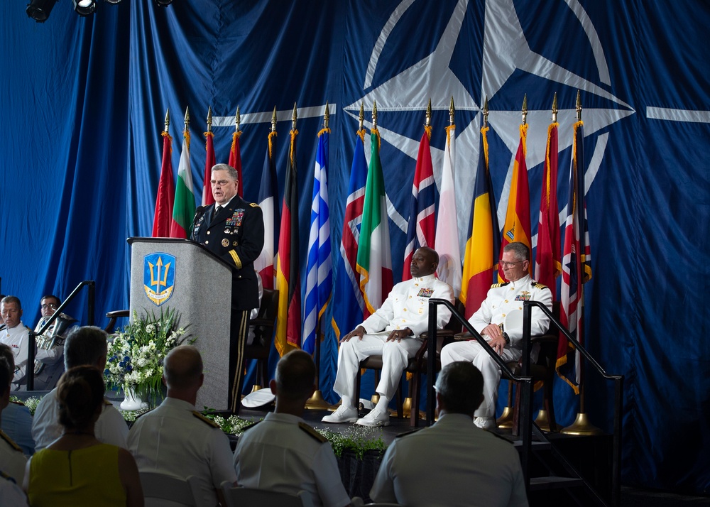 Joint Force Command Norfolk Declares Full Operational Capability During a Ceremony July 15