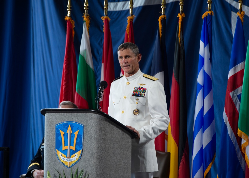 Joint Force Command Norfolk Declares Full Operational Capability During a Ceremony July 15