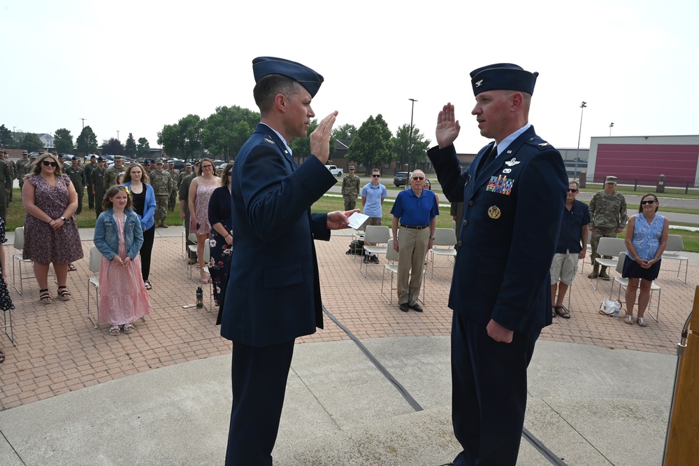 Domitrovich promoted to Colonel at the 119th Wing