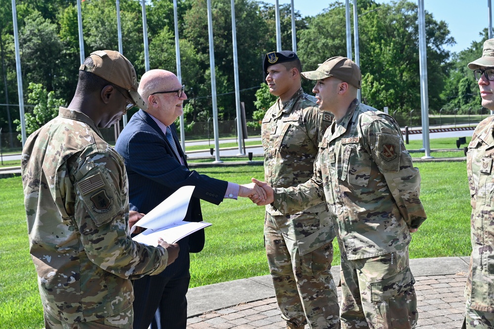 Acting SecAF Roth visits Joint Base Andrews