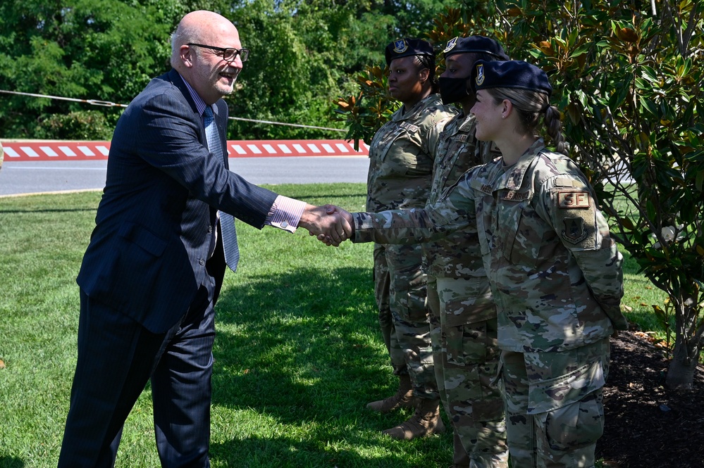 Acting SecAF Roth visits Joint Base Andrews