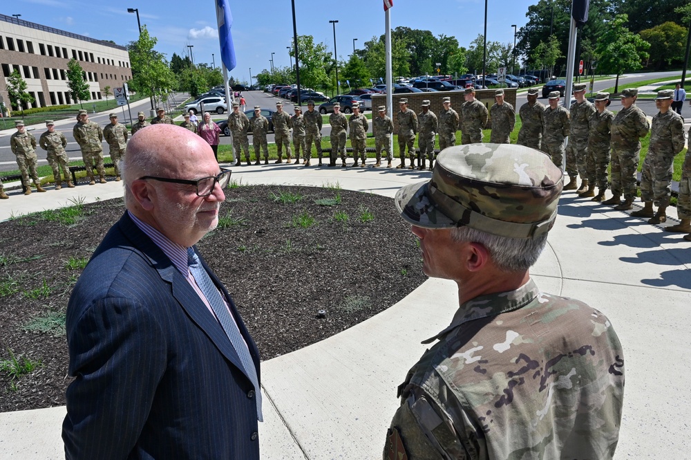 Acting SecAF Roth visits Joint Base Andrews