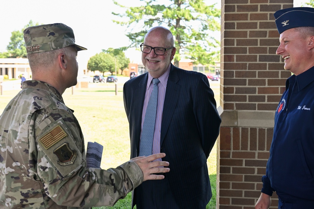 Acting SecAF Roth visits Joint Base Andrews