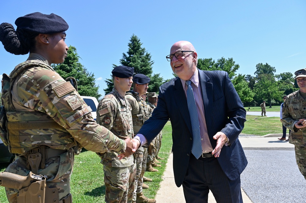 Acting SecAF Roth visits Joint Base Andrews