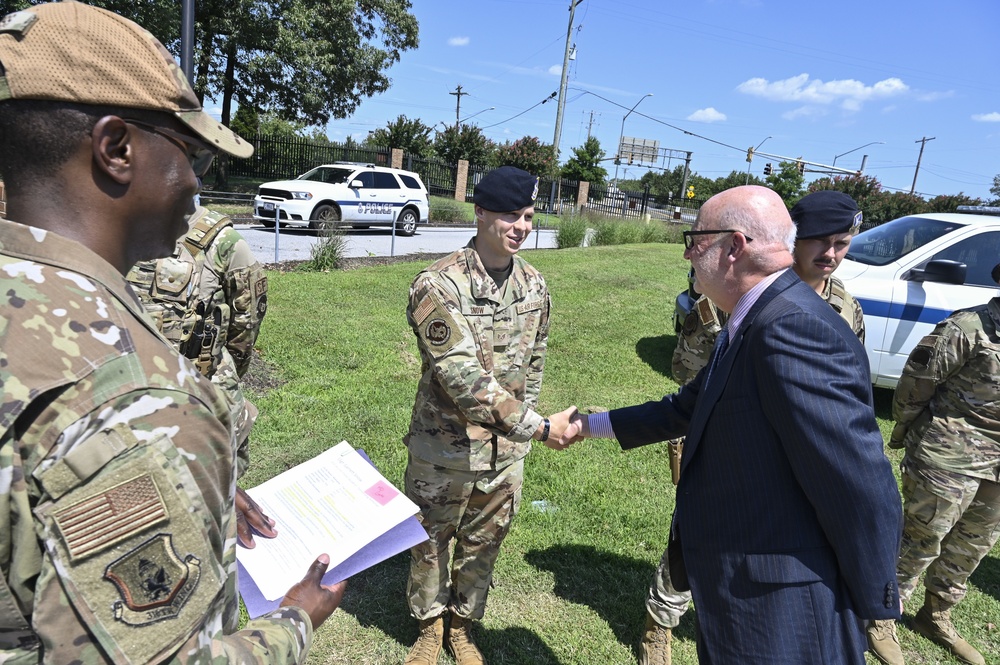 Acting SecAF Roth visits Joint Base Andrews