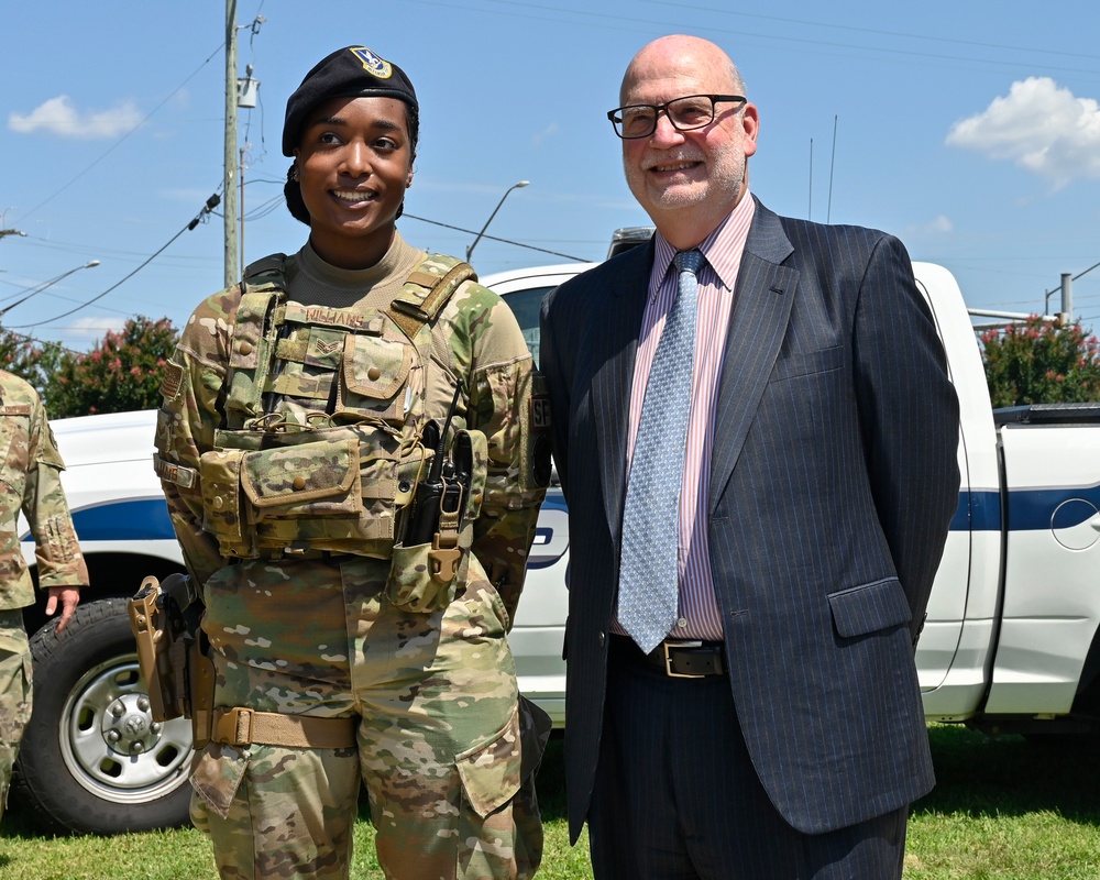 Acting SecAF Roth visits Joint Base Andrews