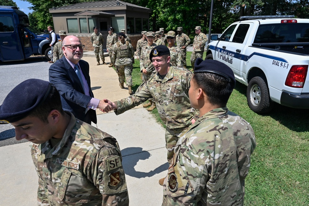 Acting SecAF Roth visits Joint Base Andrews