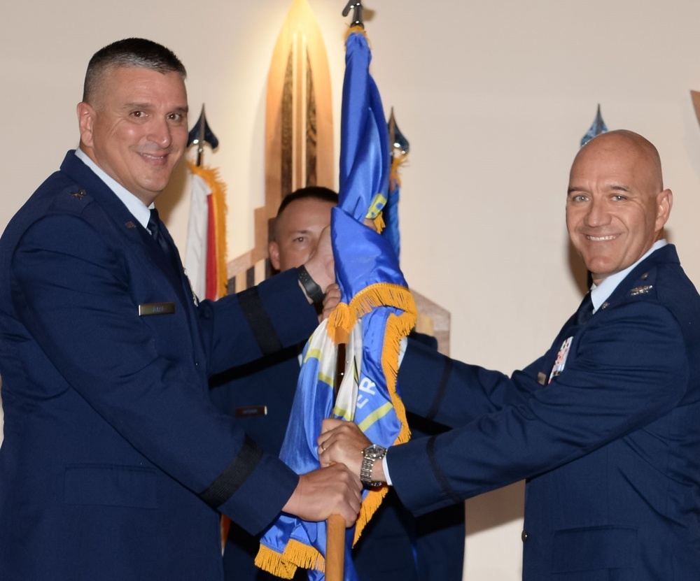 101st Air and Space Operations Group welcomes a new commander