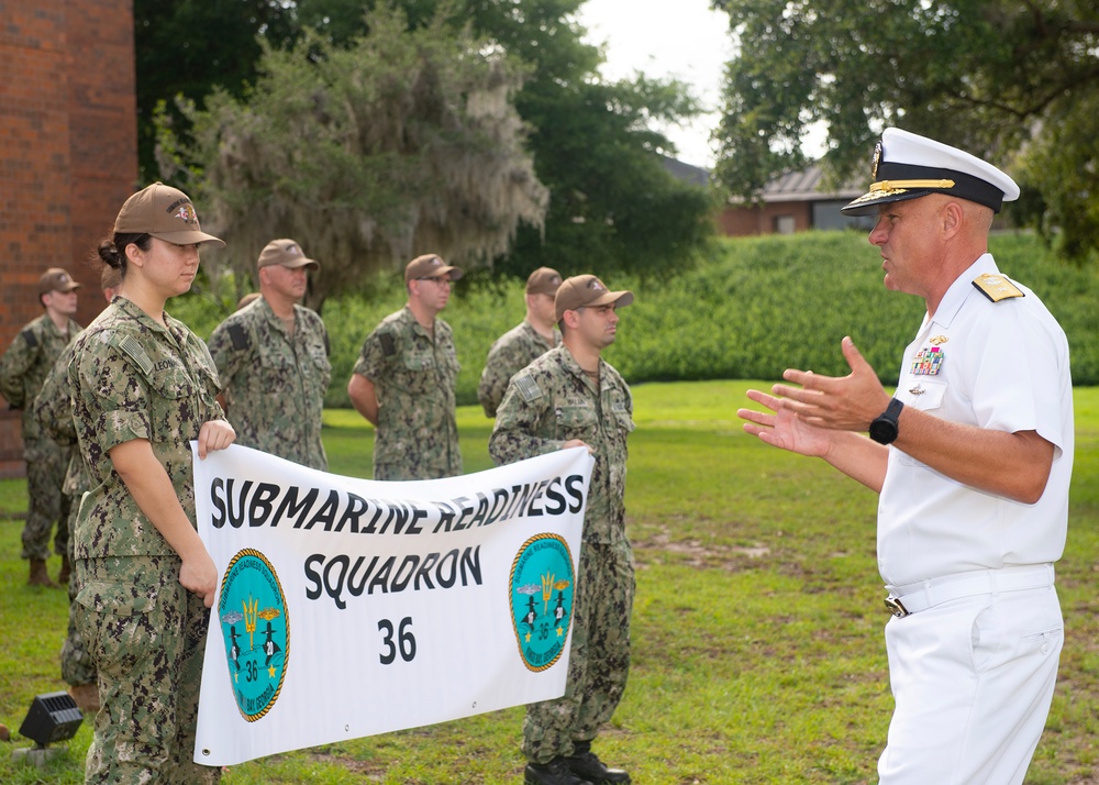 Naval Submarine Support Center Kings Bay Holds Name Changing Ceremony