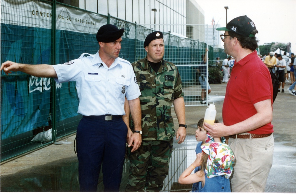 Oklahoma National Guard Supports 1996 Olympics