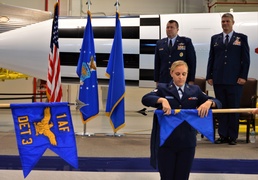 Redesignation and Change of Command Ceremony, Det. 3, 1st Air Force