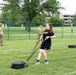 Army Reserve Soldiers conduct a diagnostic ACFT ahead of roll out