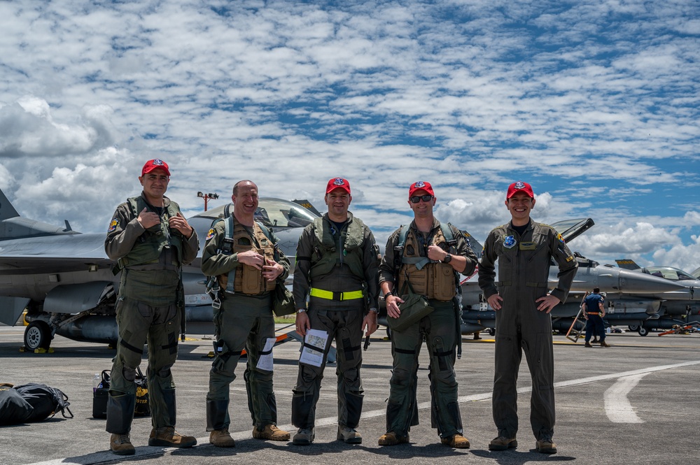 Exercise Relampago VI soars over Colombia